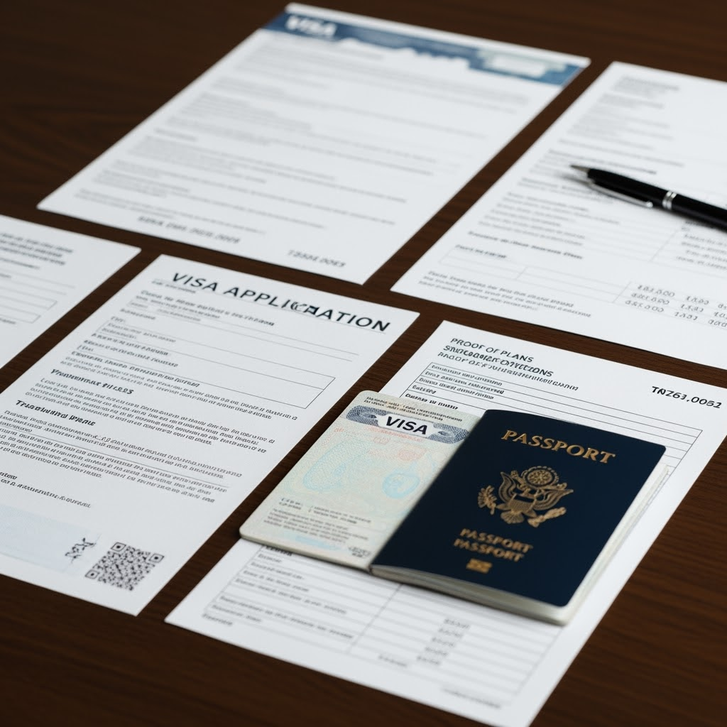 Documentos para Solicitud de Visa